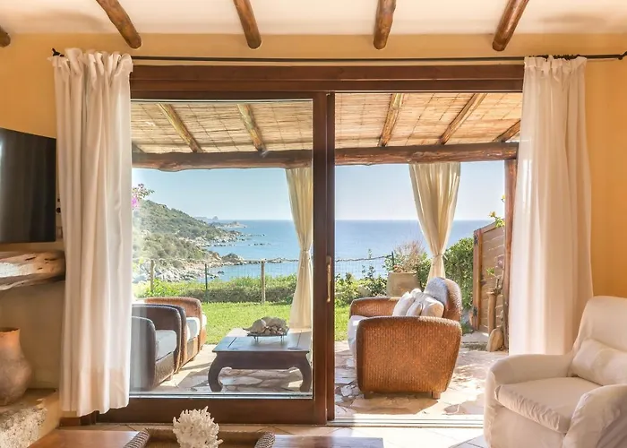 בית נופש Luna Bay Retreat Con Vista Sulla Baia Di Porto Luna A 2 Km Da